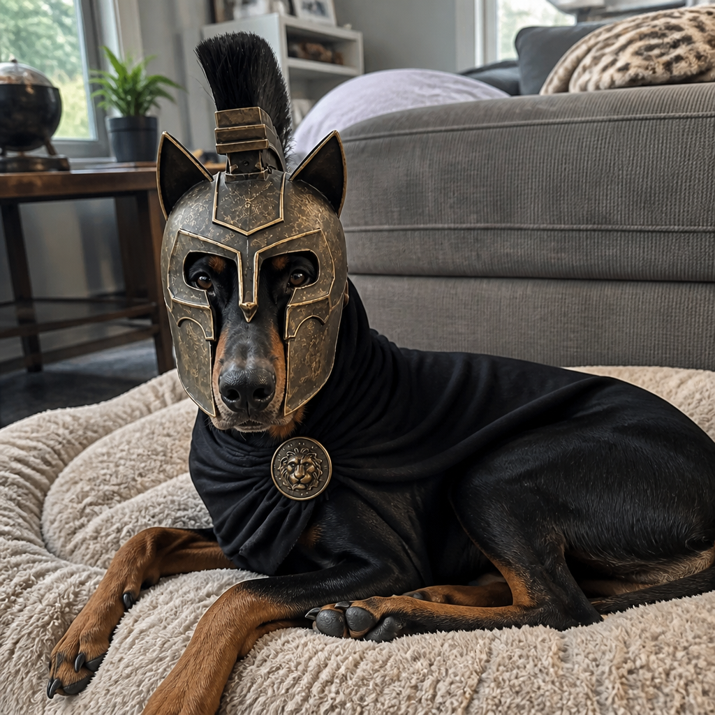 WoofWar Helmet daytime home testimonial